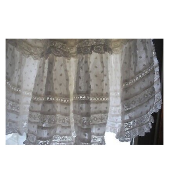 LOVESHACKFANCY RUFFLE Mini Skirt White - Picture 7 of 8